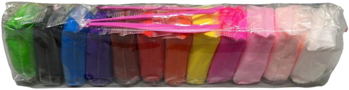 Foamy Moldeable c/12 bolsas de 10g c/u Colores 120g YOUYIQI® A3001D [Pieza] - Image 4