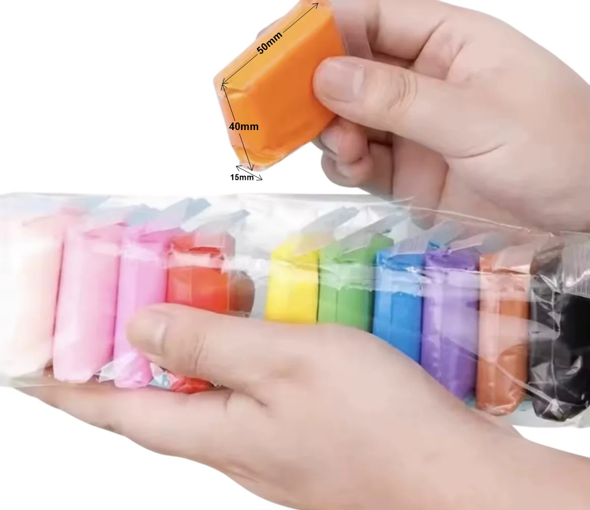 Foamy Moldeable c/12 bolsas de 7g c/u Colores 84g Youcaihui® [Pieza] - Image 3