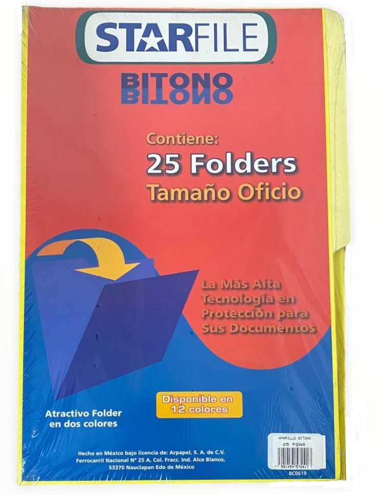 Fólder Bitono Starfile® pack c/25 STARfile® [Paquete] - Image 13