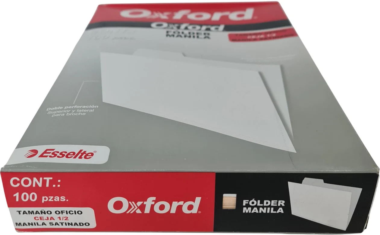 Fólder c/100 Crema Oficio Oxford® M751 1/2 [Caja] - Image 3