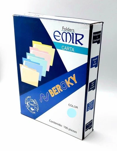 Fólder  c/100 Emir Ecológico Beroky® [Caja/Bolsa]