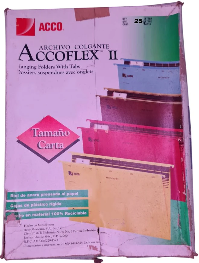 Fólder Colgante Wilson Jones c/25 Verde Tradición Carta ACCO® P3636 [Caja] - Image 4