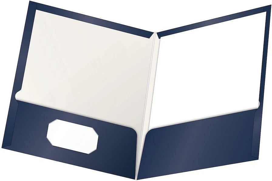 Fólder Doble Solapa 9.5cm  Carta Showfolio Laminado Oxford® [Pieza] - Image 2