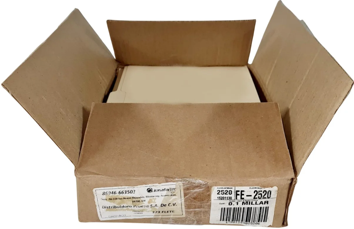 Fólder Econofile 3 cejas c/100 Crema Of Legal Irasa® 2520 [Caja] - Image 4