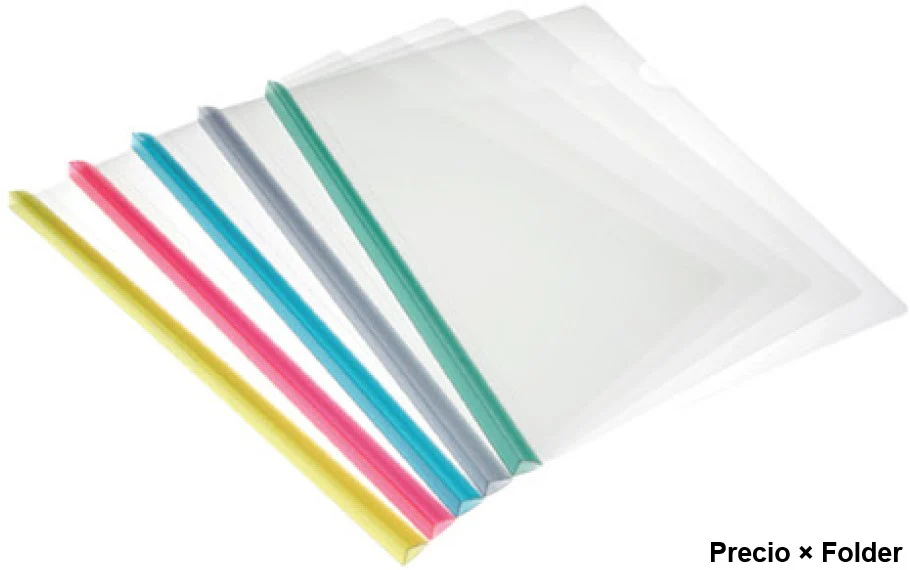 Fólder Plástico Costilla Colores Oficio Barrilito® QO355. [Pieza] - Image 2