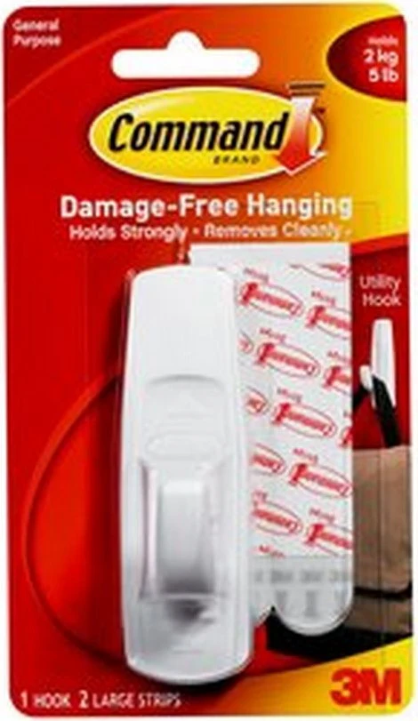 Gancho Command™ c/1 Autoadherible Grande 3M® [Pieza]