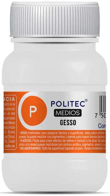 Gesso Imprimador Blanco 250ml Politec® 14374 [Pieza]