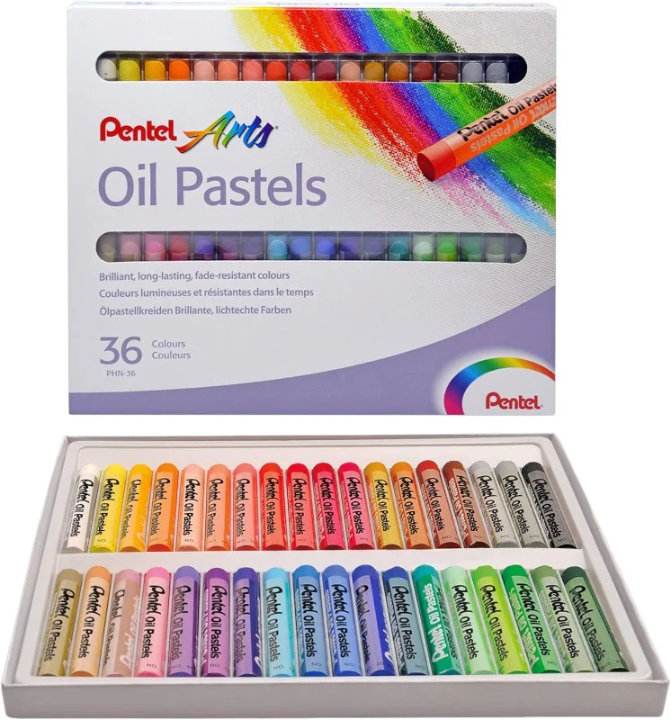Gis p/Arte  Colores Pastel de Aceite Pentel® [Estuche] - Image 10