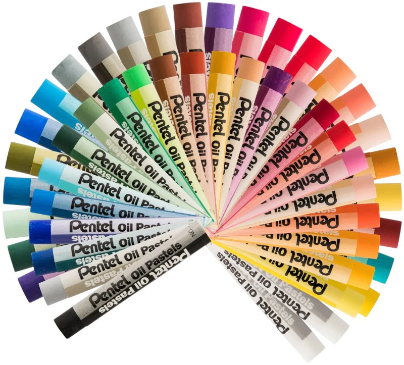 Gis p/Arte  Colores Pastel de Aceite Pentel® [Estuche] - Image 15