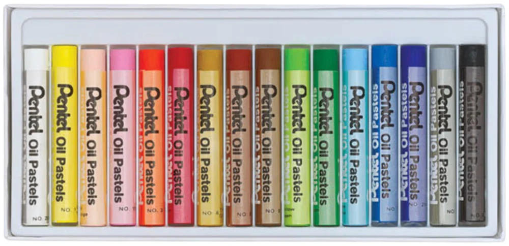 Gis p/Arte  Colores Pastel de Aceite Pentel® [Estuche] - Image 5