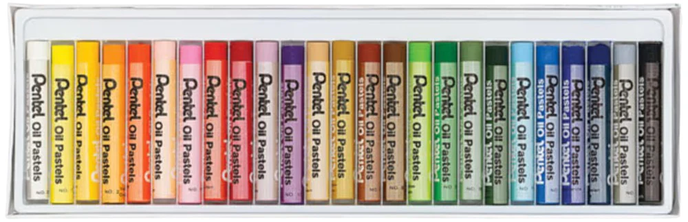 Gis p/Arte  Colores Pastel de Aceite Pentel® [Estuche] - Image 8