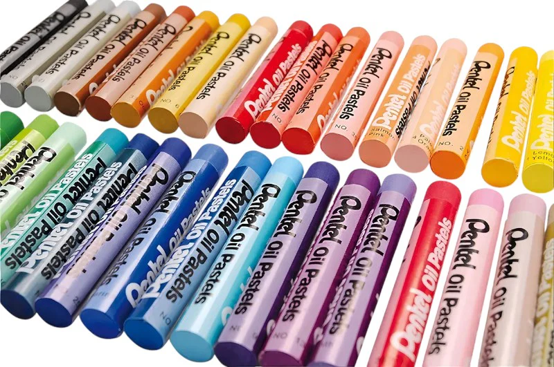 Gis p/Arte  Colores Pastel de Aceite Pentel® [Estuche] - Image 9