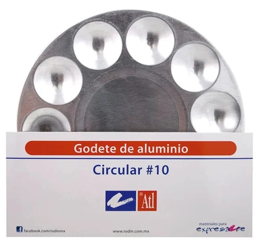 Godete de Aluminio Circular 10 10 Cavidades Alt® 6770 [Pieza]