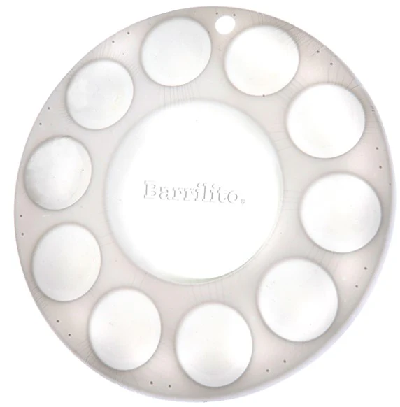Godete de Plástico Circular 10 10 Cavidades Ø 17cm Barrilito® GTP03N [Pieza]