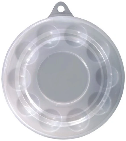 Godete de Plástico Circular 17 c/Tapa Transp 10 Cavidades Ø 17cm Alt® 9278 [Pieza]