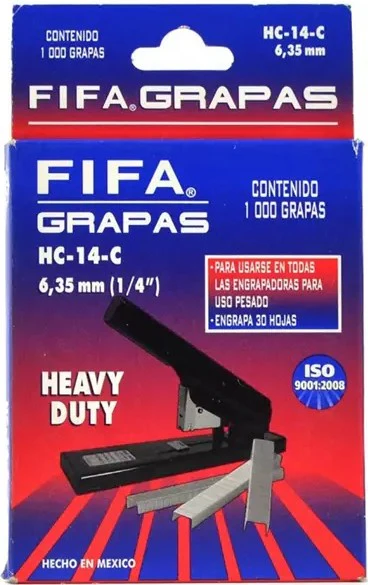 Grapa Industrial  c/1000 Fifa® [Caja]