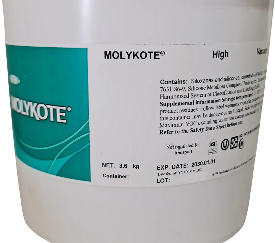 Grasa High Vaccum MOLYKOTE® 3.6kg DUPONT™ [Pieza] - Image 2