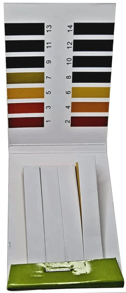 Indicador pH Tiras Reativas c/80 Rango 1-14 50×8 mm Proesa® [Pieza]