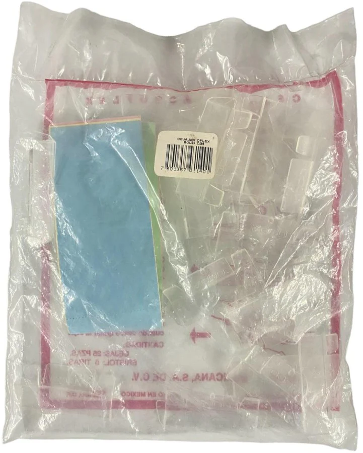 Indices Transparentes Cejas p/Folder Colgante c/25 Transparente ACCO® 078910167403 [Bolsa]