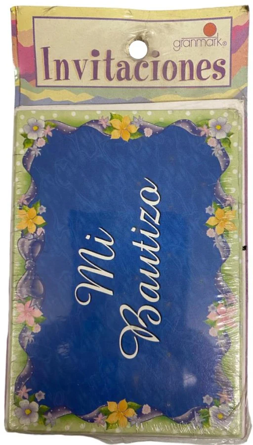 Invitación Bautizo c/Sobre c/6 varios modelos granmark® [Paquete] - Image 3