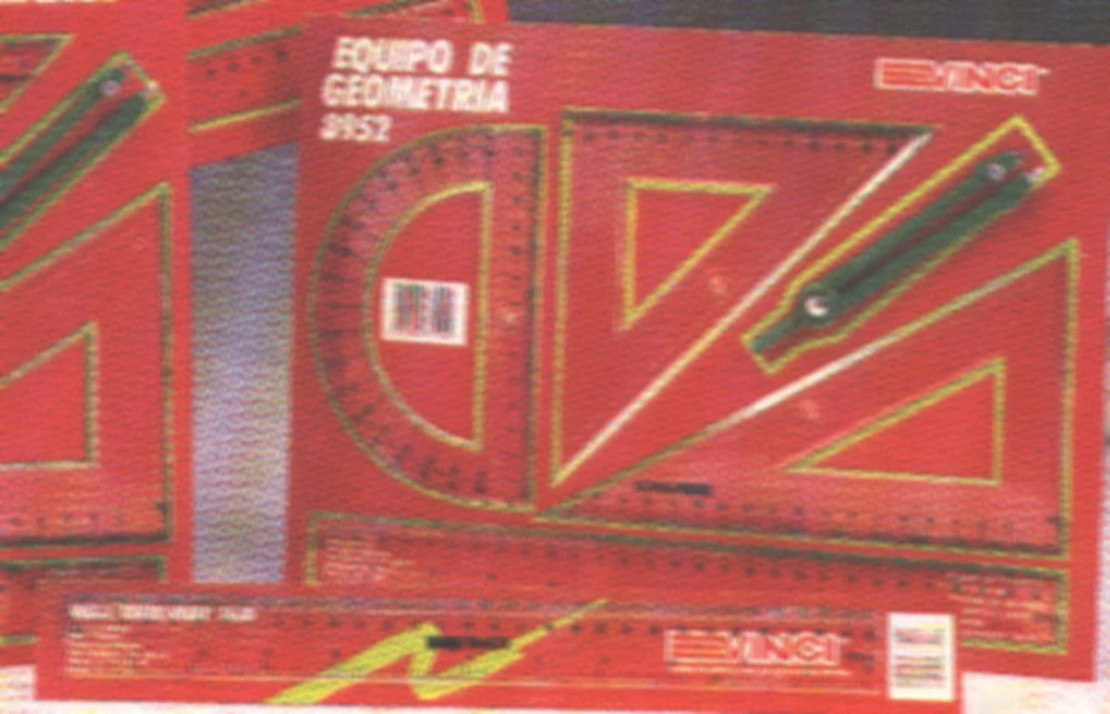 Juego de Geometría Tecnovex Cartón Mediano Vinci® 8952 [Pieza]
