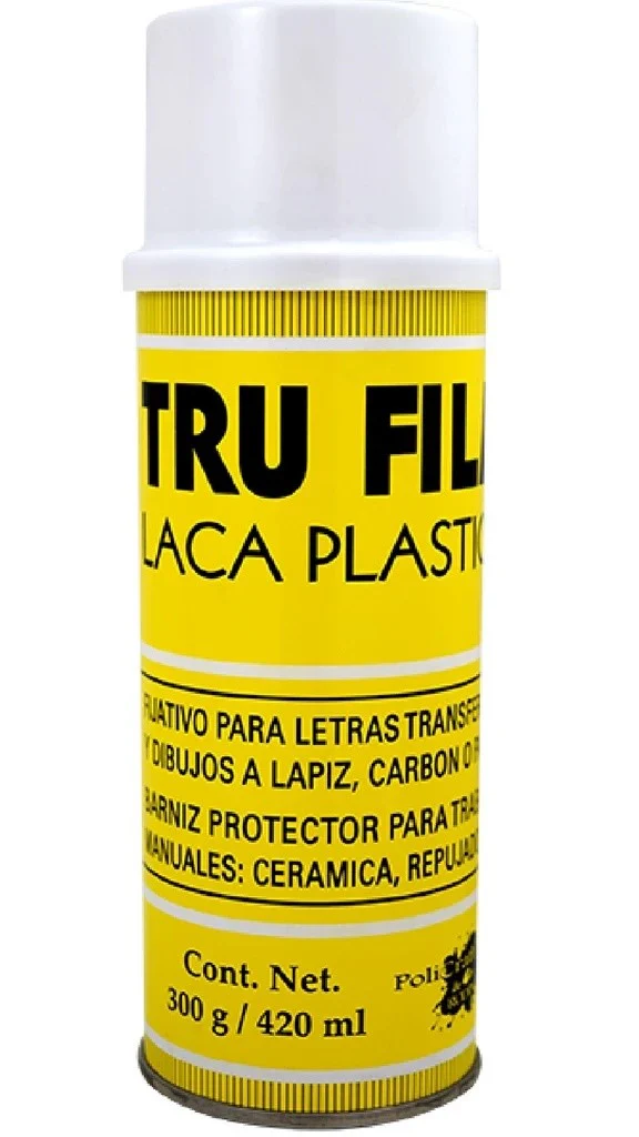 Laca Plástica Brillante en Aerosol 300g 420ml PoliCraft® 11414 [Aerosol]