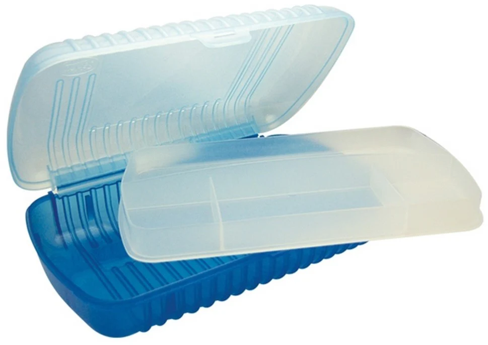 Lapicera Caja Plástica Box Colores 23½×14½×6½ Wacky® 9010W [Pieza]