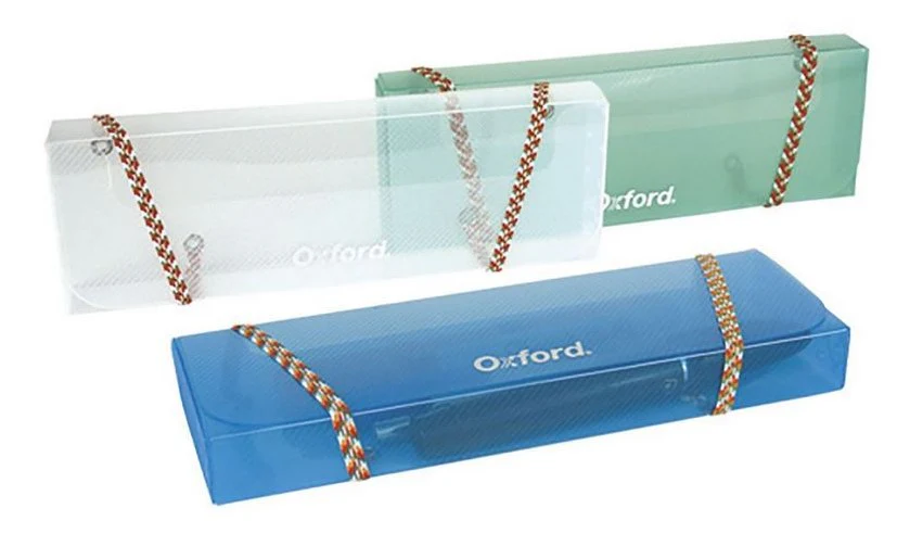 Lapicera Caja Plástica Cierre Elástico Colores 20×7×2.3cm Oxford® F644 [Pieza] - Image 2