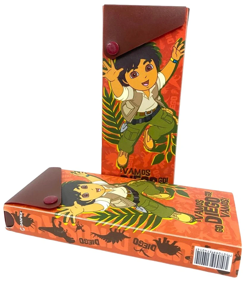 Lapicera Caja Plástica  Colores  20×8×3cm Danpex® [Pieza]
