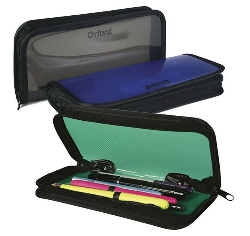 Lapicera Estuche Plástico cierre zipper Varios 21×10×3cm Oxford® F728 [Pieza] - Image 2