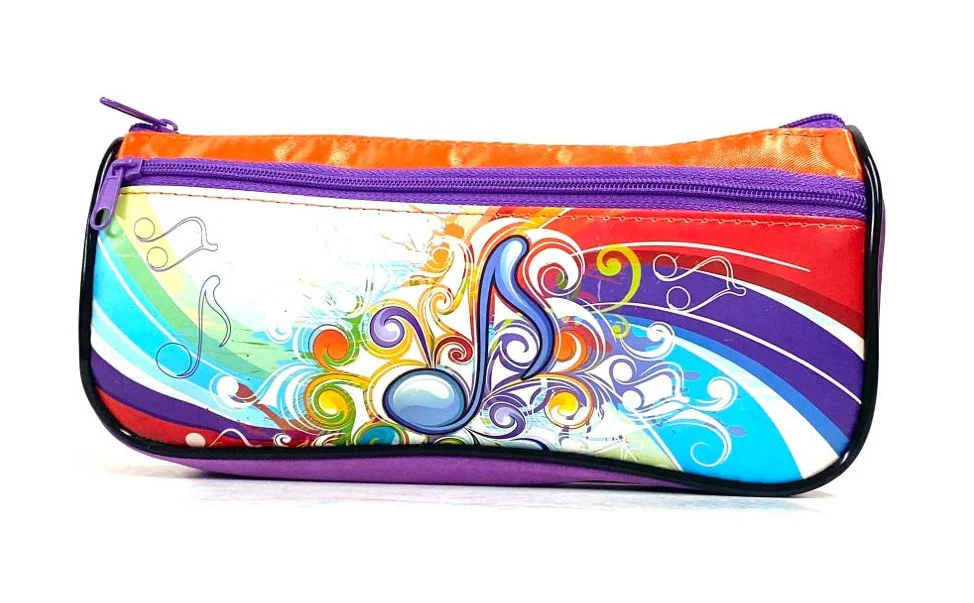 Lapicera Flexible Nylon Doble Cierre zipper Estampada Barrilito® 7814LPF [Pieza]