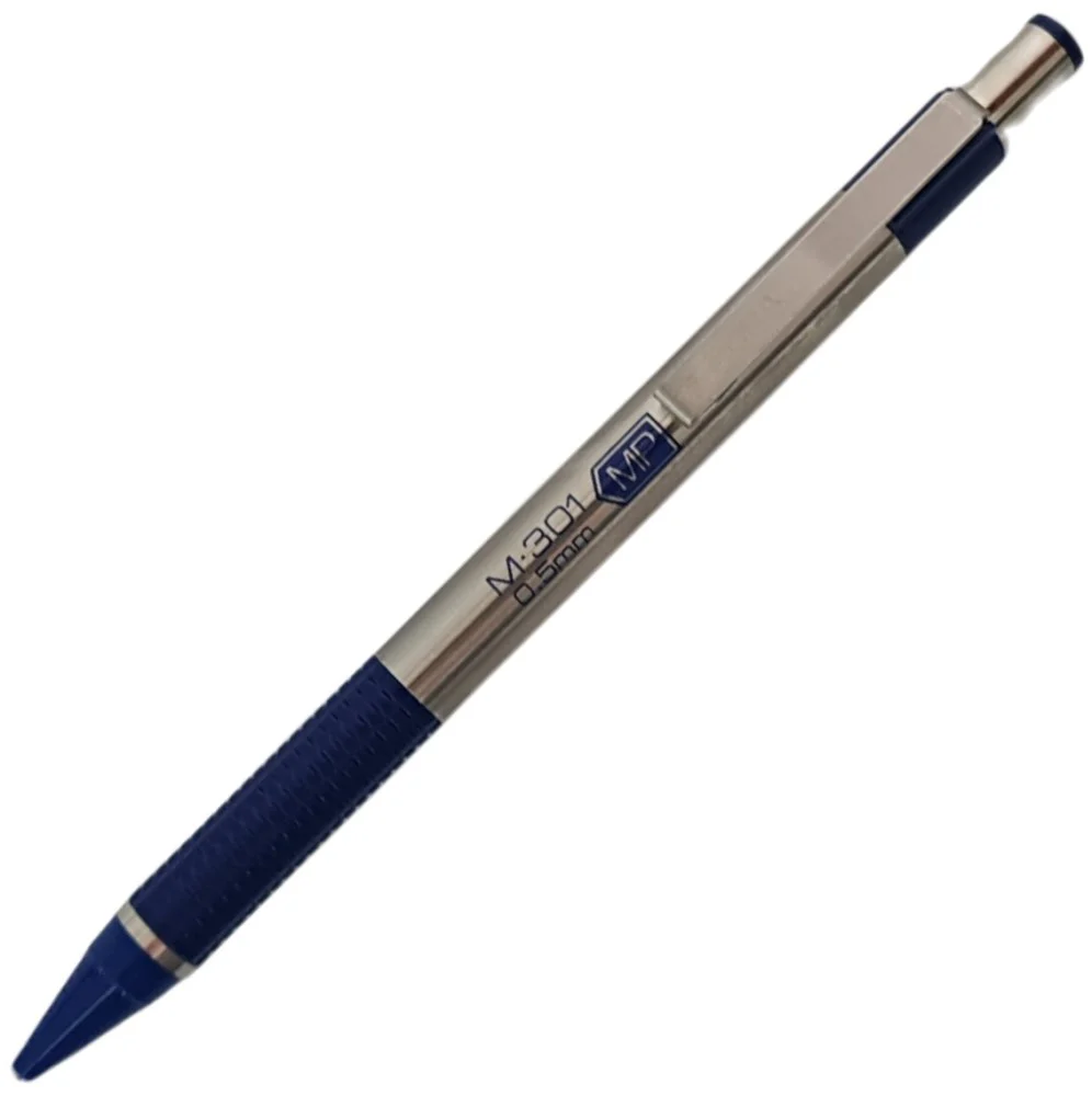 Lapicero Metálico M-301 0.5mm Azul Zebra® 6001 [Pieza]
