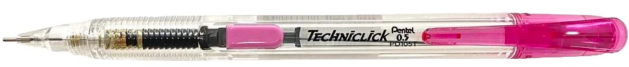 Lapicero Techniclick 0.5mm Rosa Pentel® PD105T-PR [Pieza] - Image 2