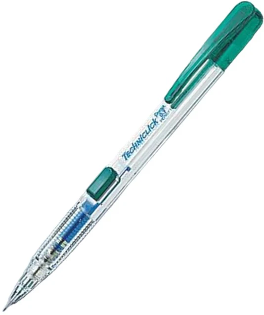 Lapicero Techniclick 0.7mm Verde Pentel® PD107-D [Pieza]