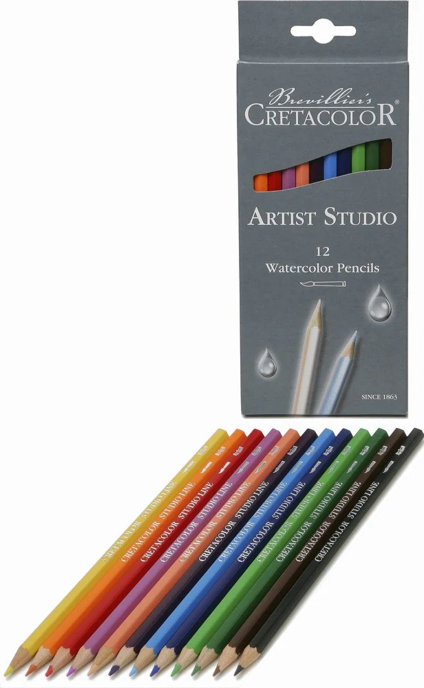Lápiz p/Arte Acuarelable Art.Studio c/12 CRETACOLOR® ECC028312 [Estuche] - Image 2