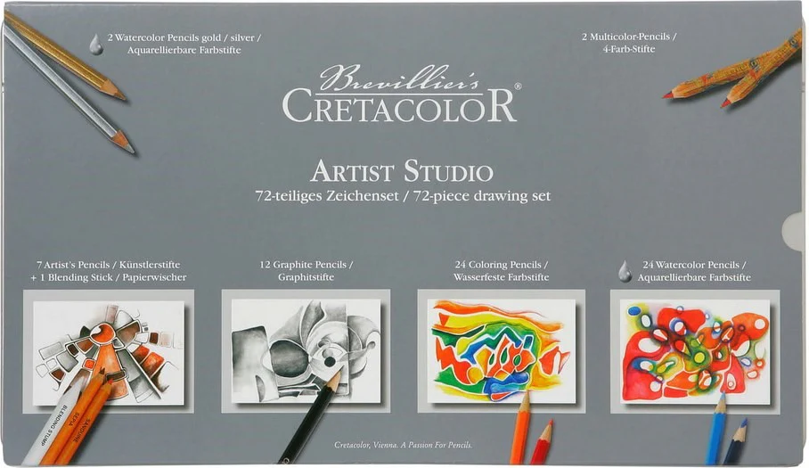 Lápiz p/Arte Artist Set c/72 CRETACOLOR® ECC046572 [Estuche] - Image 3