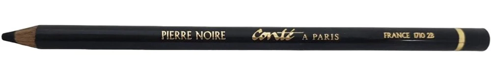 Lápiz p/Arte Conté 710 2B Negro Graso Conté à Paris® 10771 [Pieza]