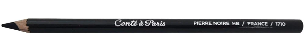 Lápiz p/Arte Conté 710 HB Negro Graso Conté à Paris® 10769 [Pieza]