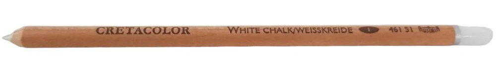 Lápiz p/Arte Tiza Blanco 461-51 CRETACOLOR® ECC0461513 [Pieza]