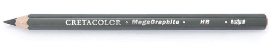 Lápiz p/Dibujo Mega Grafito Natural HB CRETACOLOR® ECC017090 [Pieza]