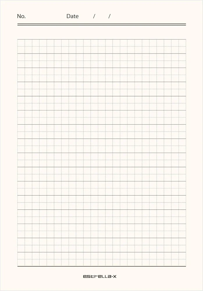 Libreta Pasta Dura c/Elastico A5 14.7×21.1cm 96 hojas BiRayado Estrella-X 6566 [Pieza] - Image 2