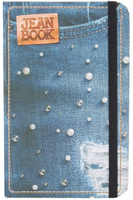 Libreta Pasta Dura Jean Book 13×21cm c/liga 96 hojas Raya Norma® 582824 [Pieza]