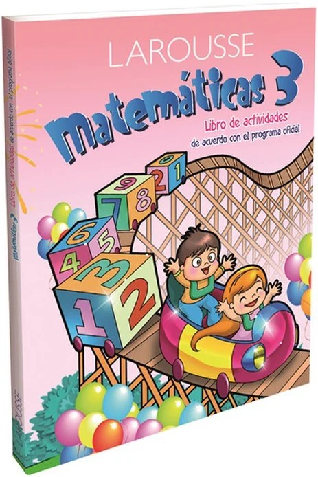 Libro de Actividades Preescolar Matemáticas 3 Larousse® 6278 [Pieza]