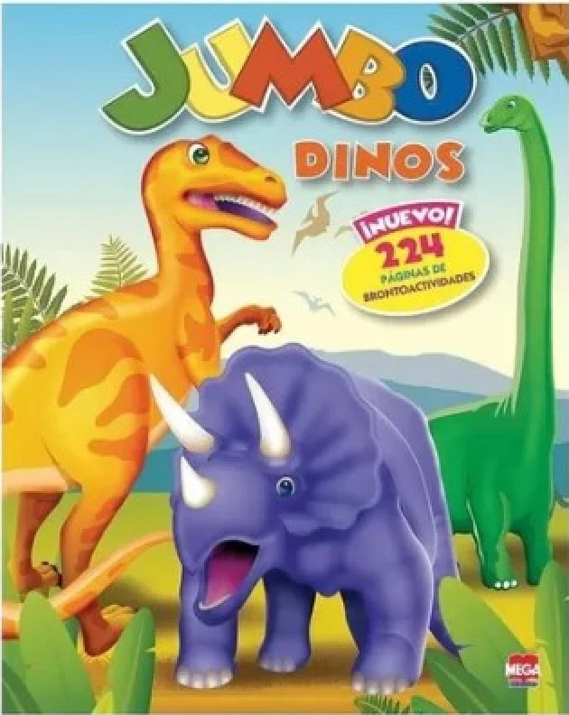 Libro Infantil Jumbo Temat.Dinos y Anima Larousse® 6772 [Pieza] - Image 2