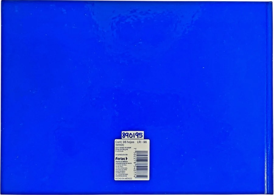 Libro Rayado f/Italiana 96hjs 31×21.5cm Fortec® LRI-96 [Pieza] - Image 4