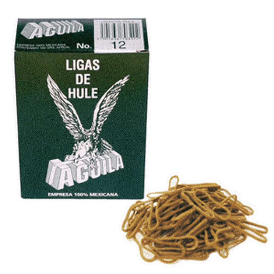 Ligas de Hule  Natural Caja 100g Aguila® [Caja] - Image 2