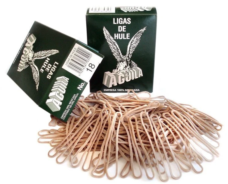Ligas de Hule  Natural Caja 100g Aguila® [Caja] - Image 3