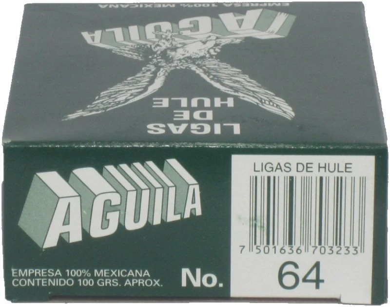 Ligas de Hule  Natural Caja 100g Aguila® [Caja] - Image 8