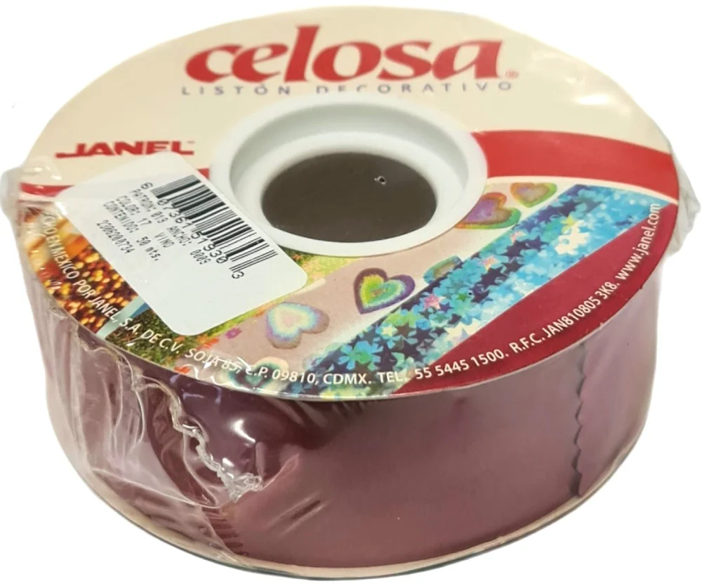 Listón Celosa 019  Liso Janel® [Rollo] - Image 5