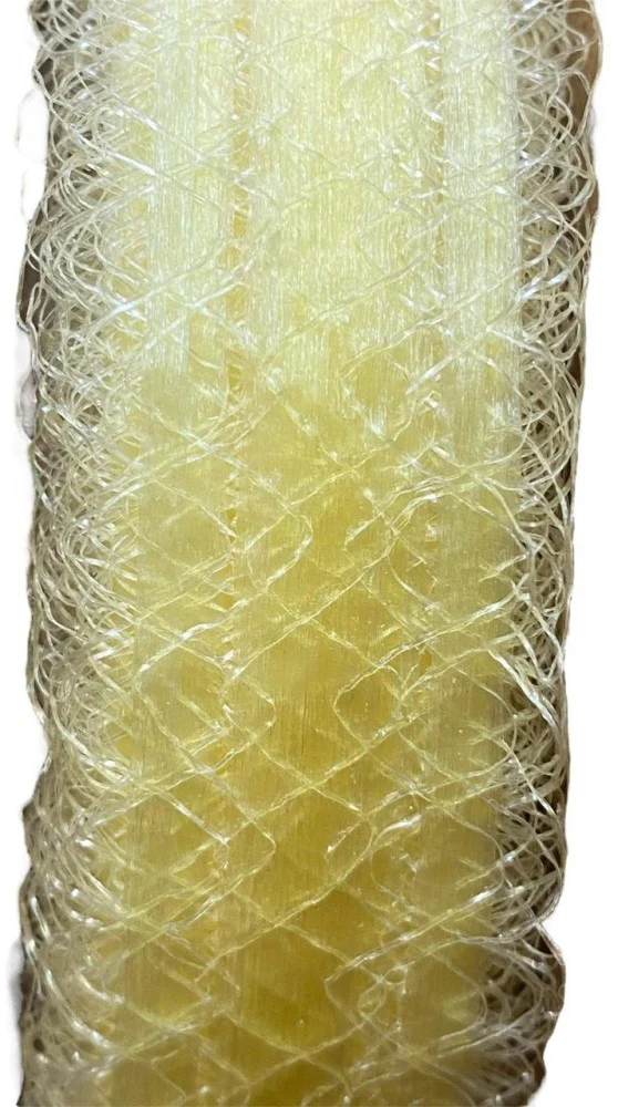 Listón Encacel 983 Encaje Nacarado A-5 Amarillo 04 20mm×25m Janel® [Rollo] - Image 2